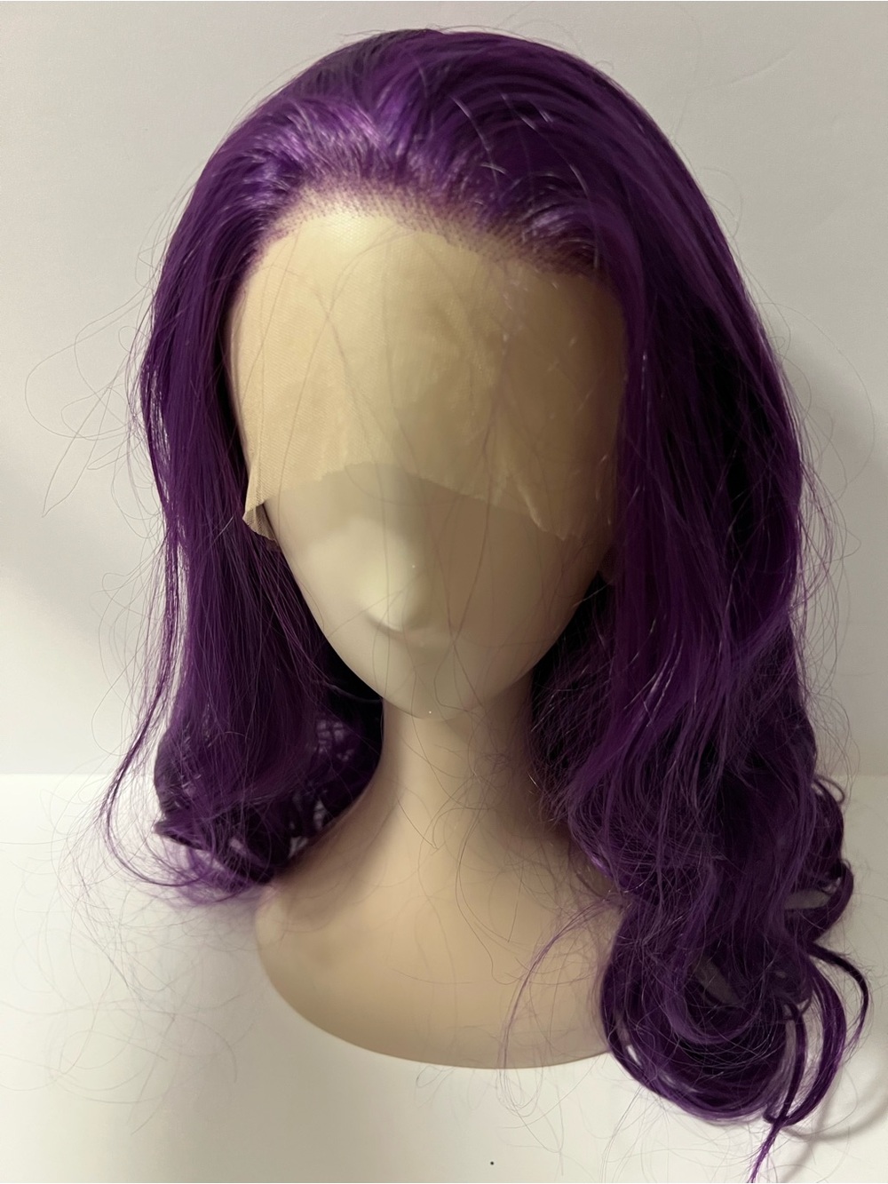 Missyvan Long Wavy Purple Wig - Women Hair